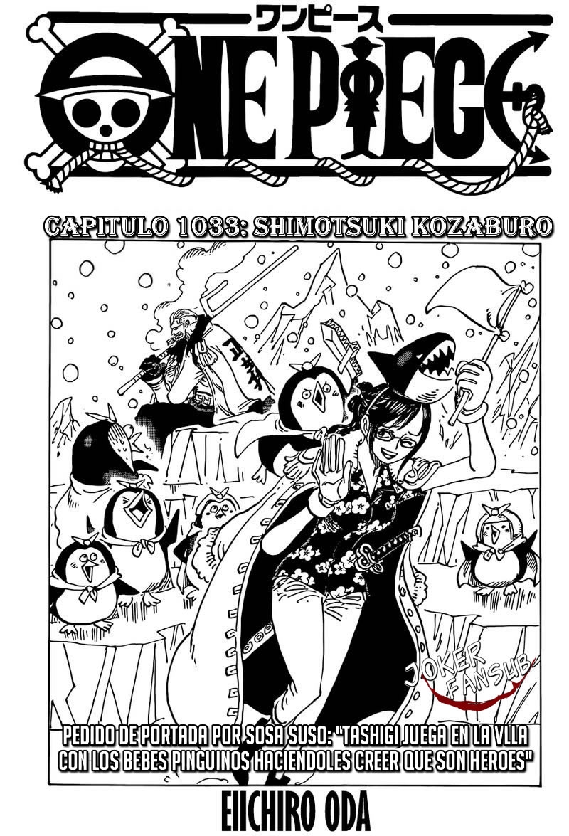 One Piece capítulo 1033 página 2