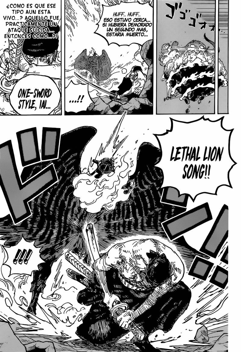 One Piece capítulo 1033 página 6