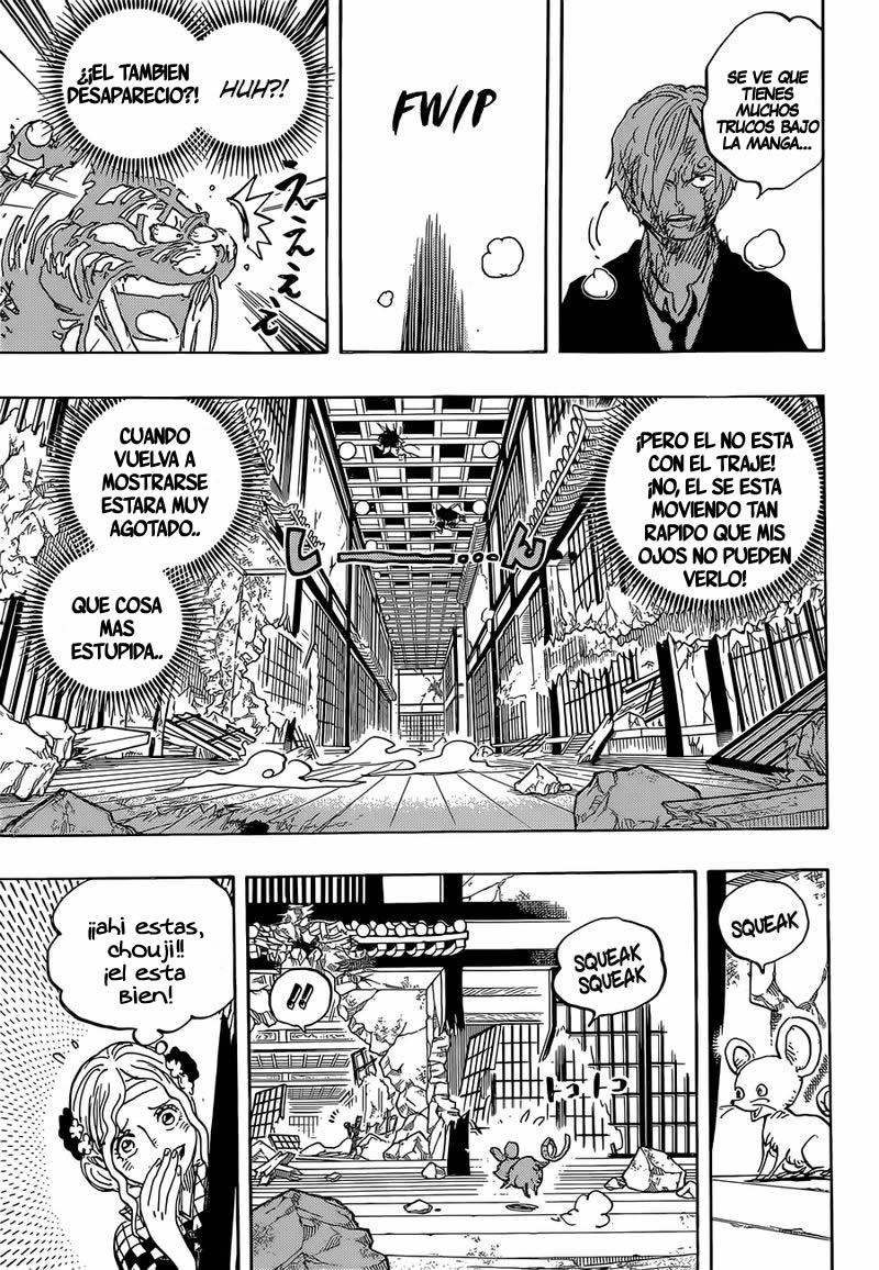 One Piece capítulo 1034 página 11