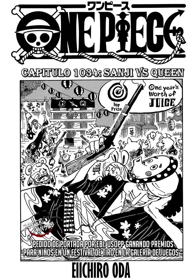 One Piece capítulo 1034 página 2