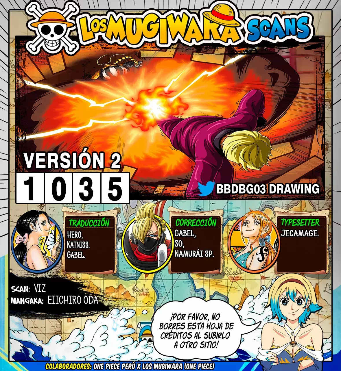 One Piece capítulo 1035.5 página 1