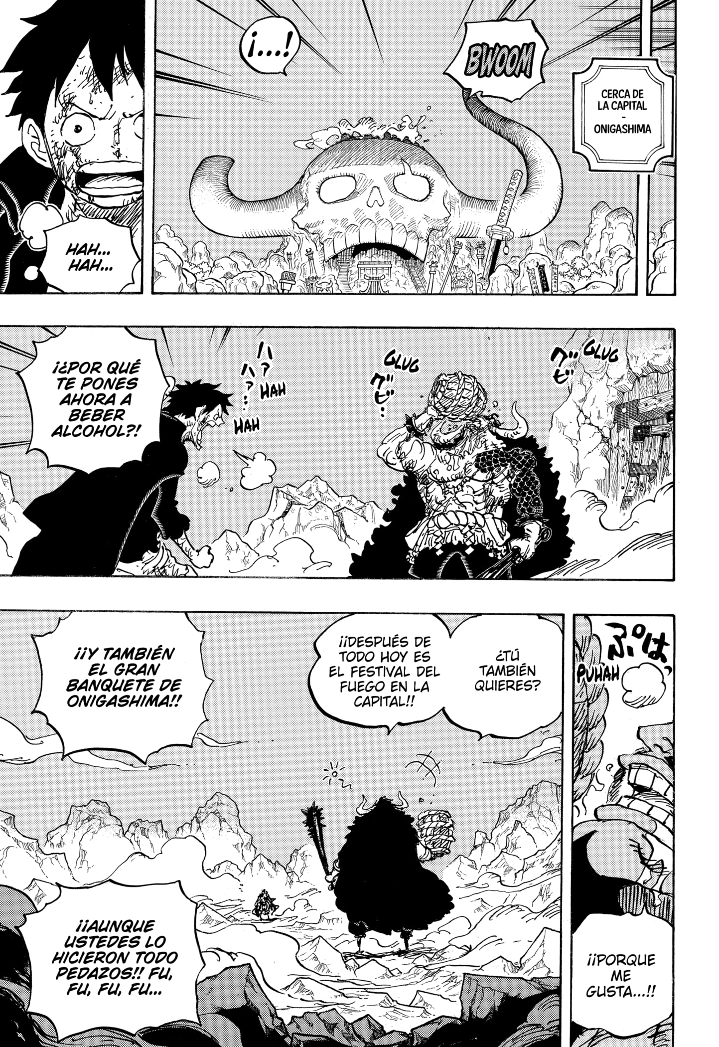 One Piece capítulo 1037 página 3
