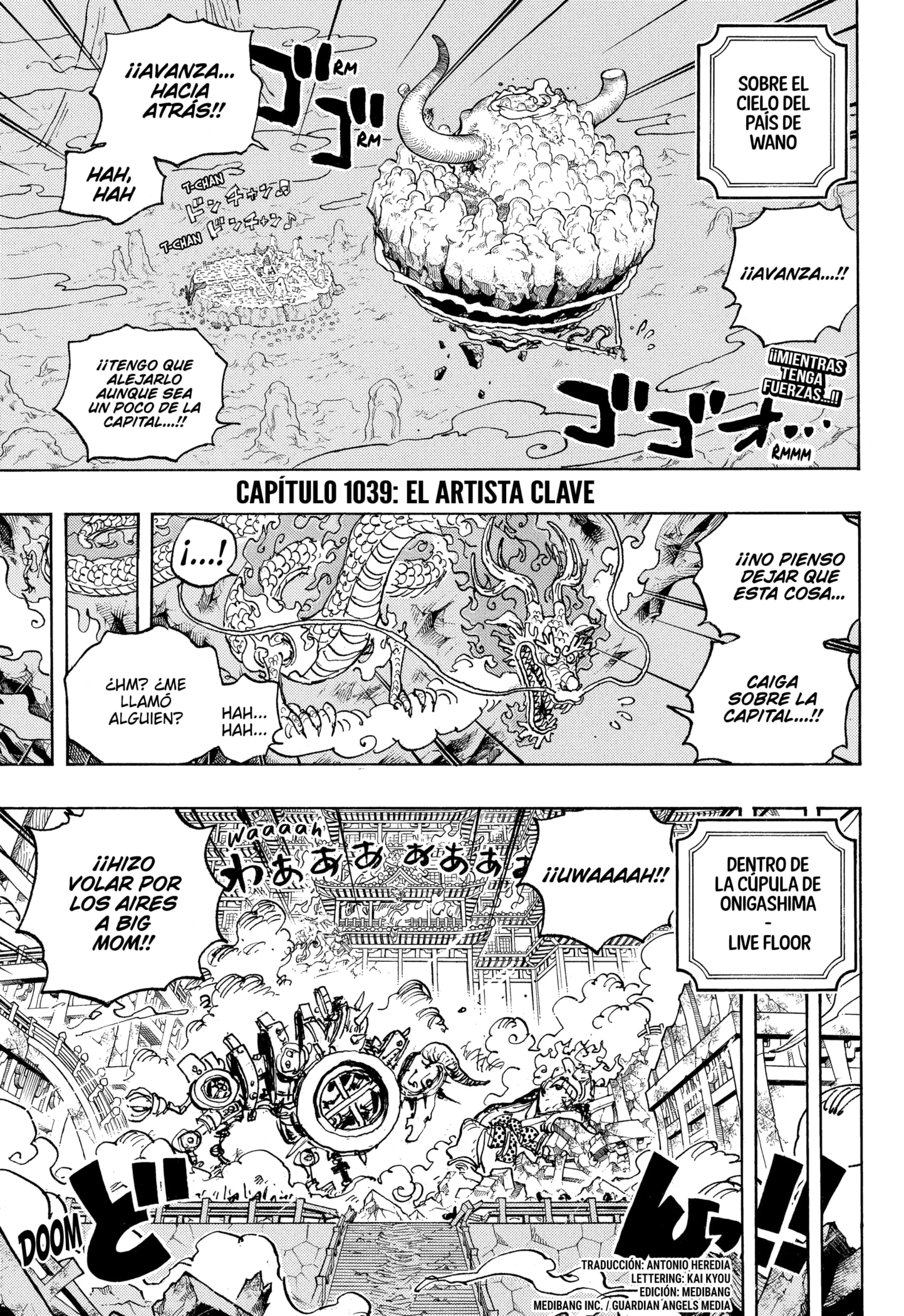 One Piece capítulo 1039 página 4