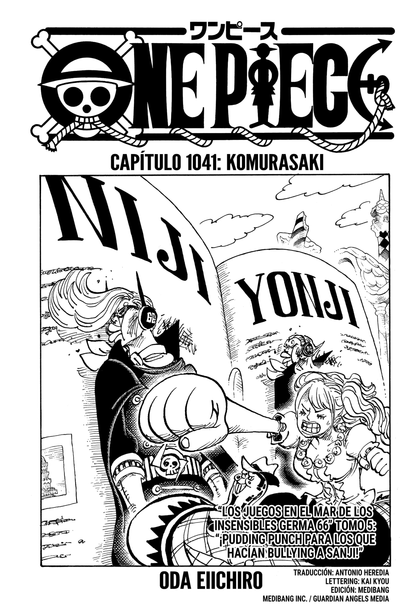 One Piece capítulo 1041 página 1