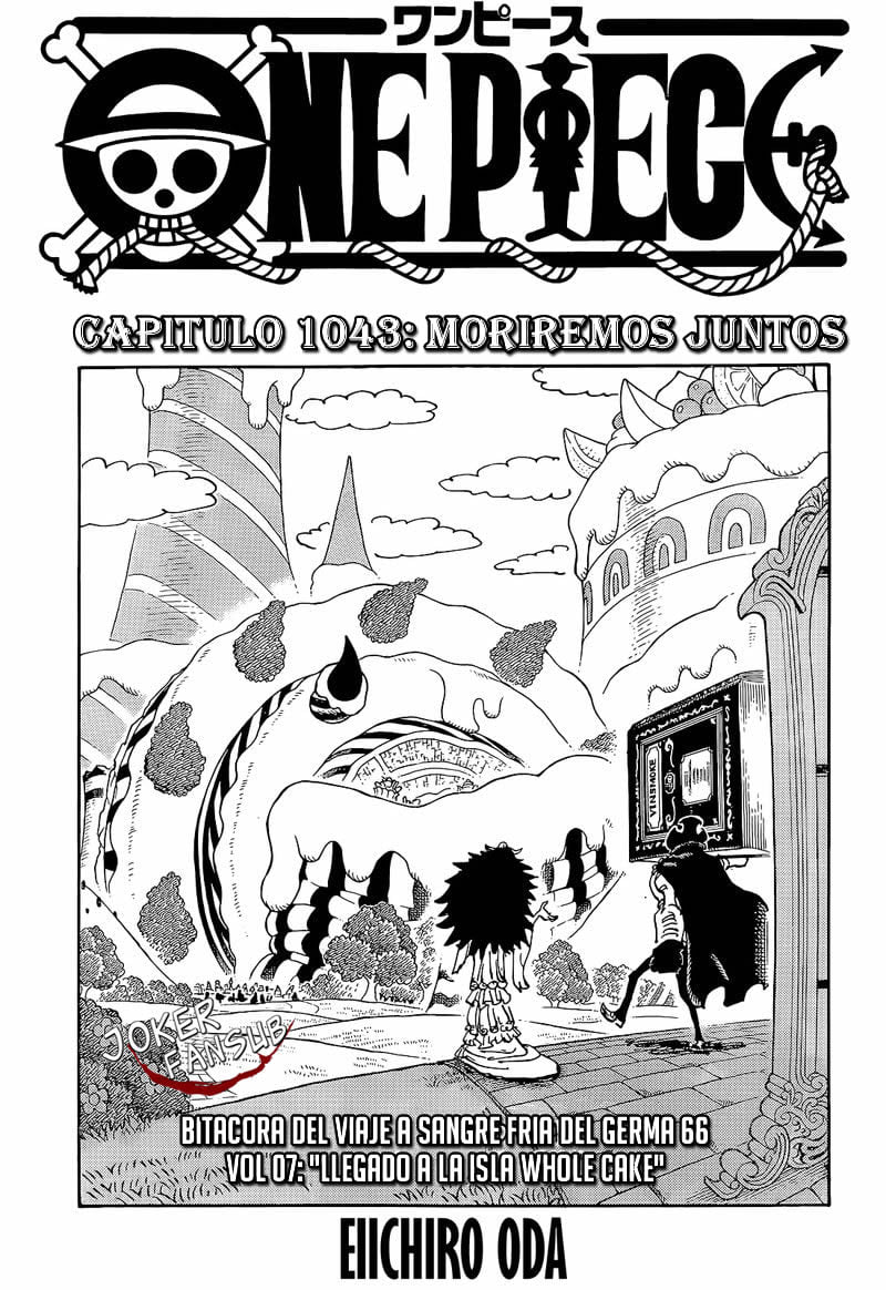 One Piece capítulo 1043 página 1