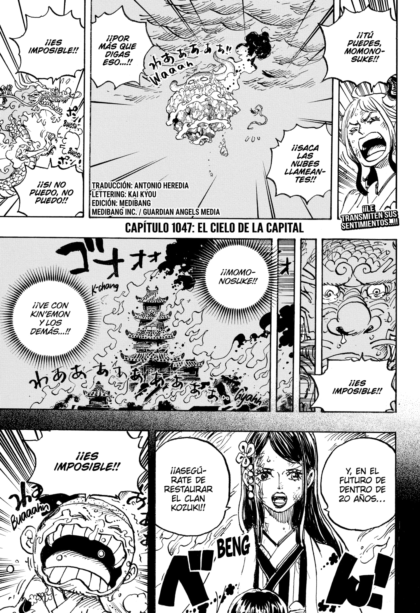 One Piece capítulo 1047 página 4