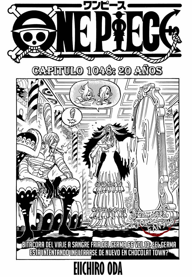 One Piece capítulo 1048 página 2