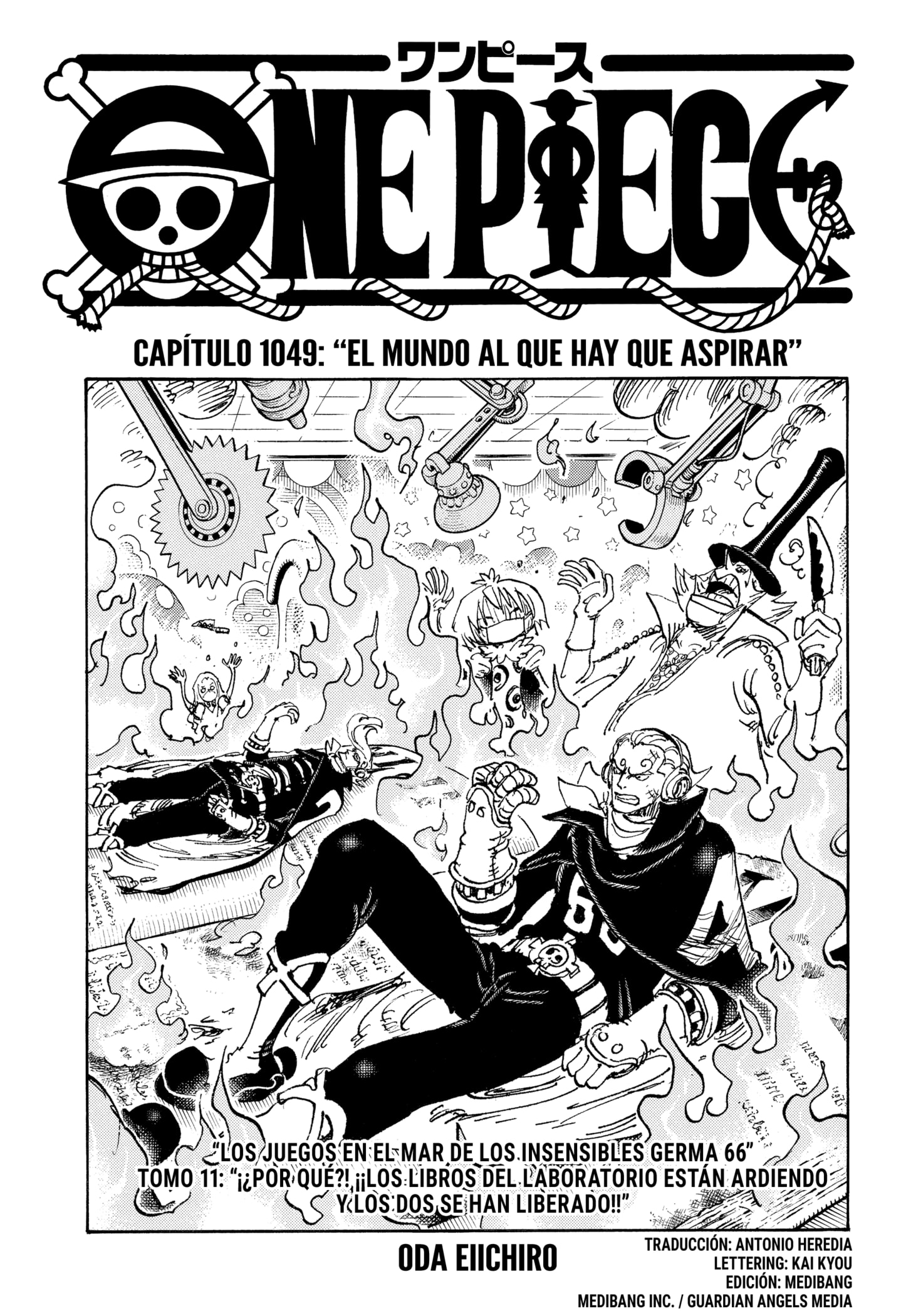 One Piece capítulo 1049 página 1