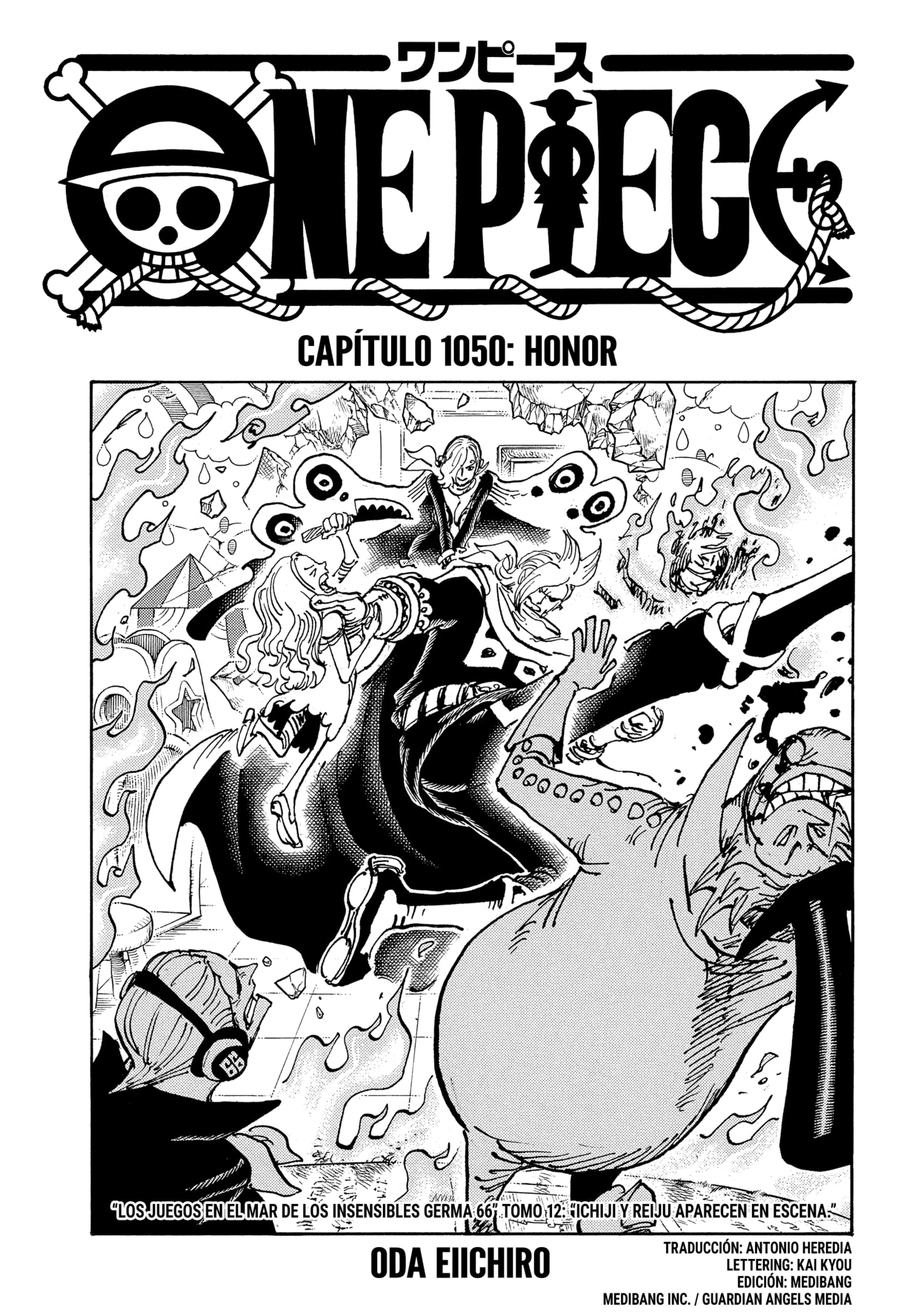 One Piece capítulo 1050 página 1
