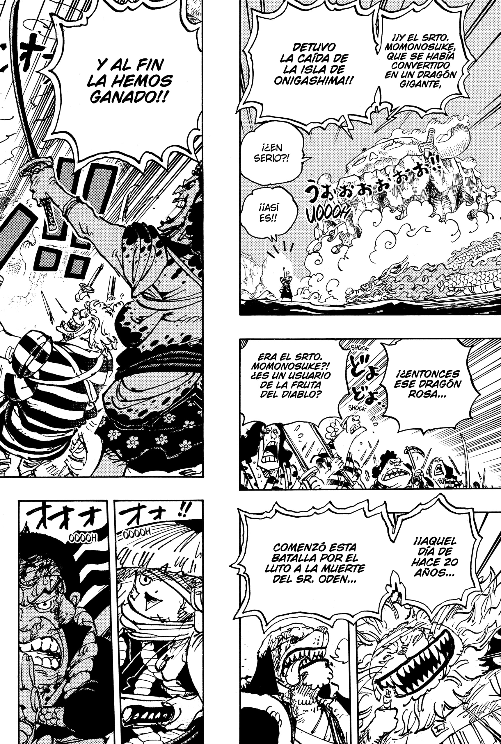 One Piece capítulo 1050 página 8