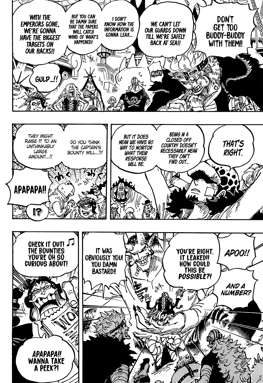 One Piece capítulo 1052 página 14