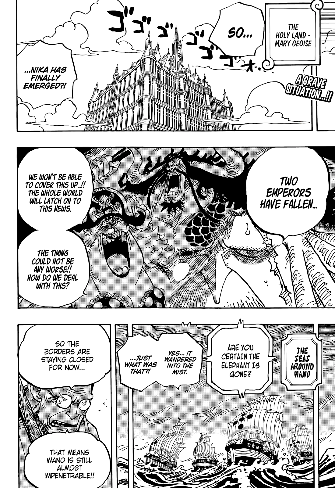 One Piece capítulo 1052 página 2
