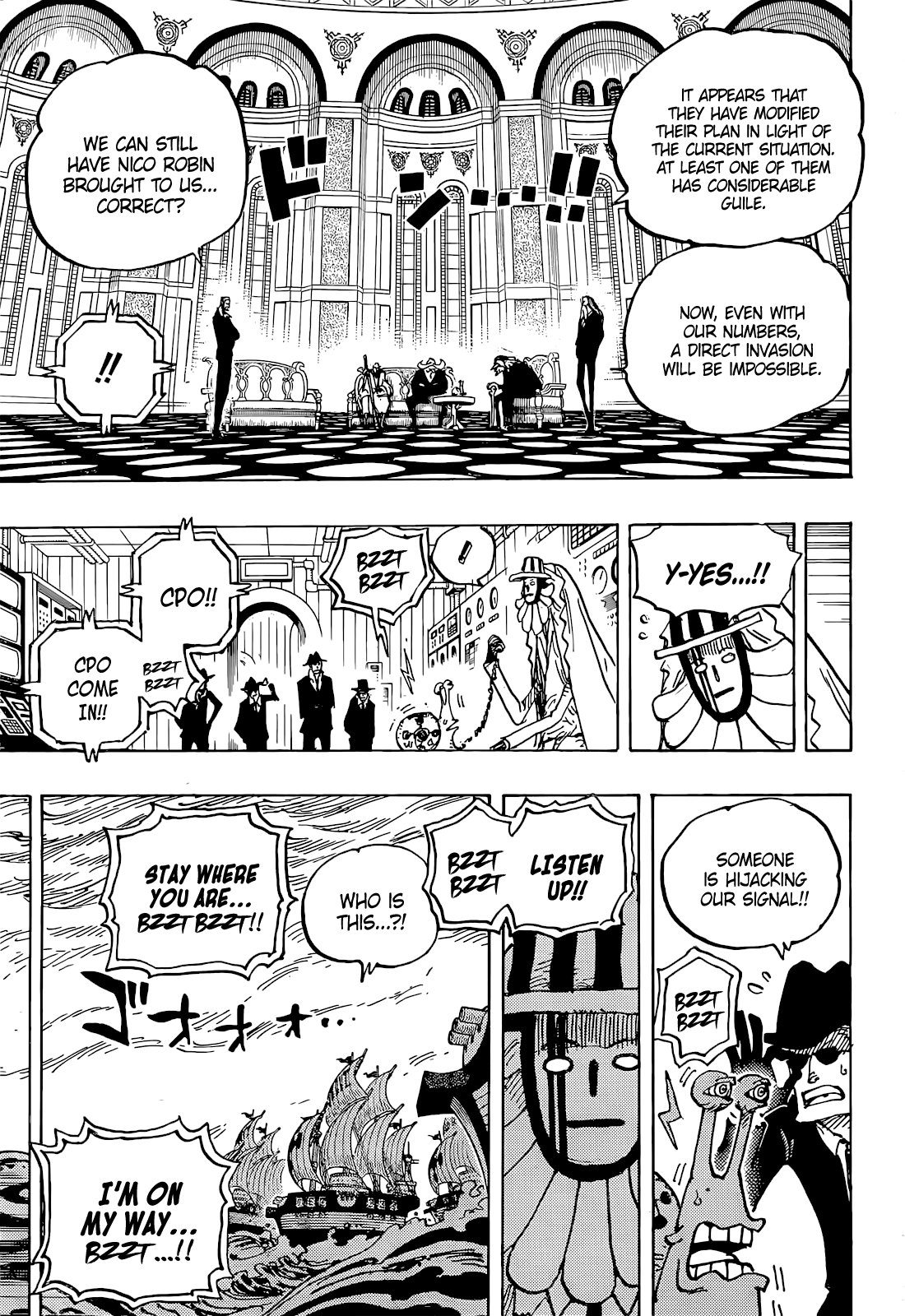 One Piece capítulo 1052 página 3