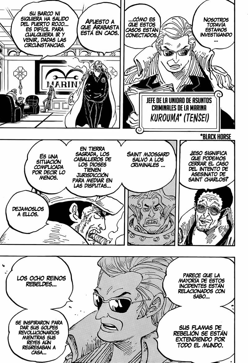 One Piece capítulo 1054 página 15