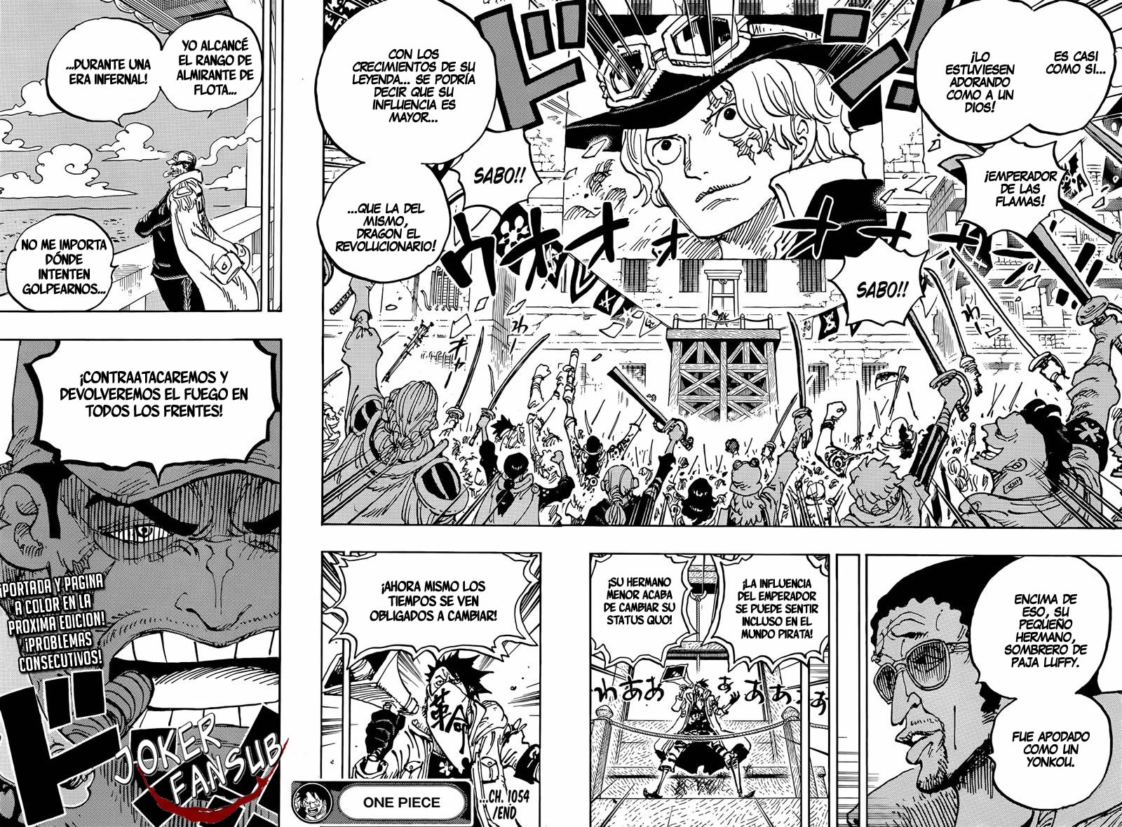 One Piece capítulo 1054 página 16