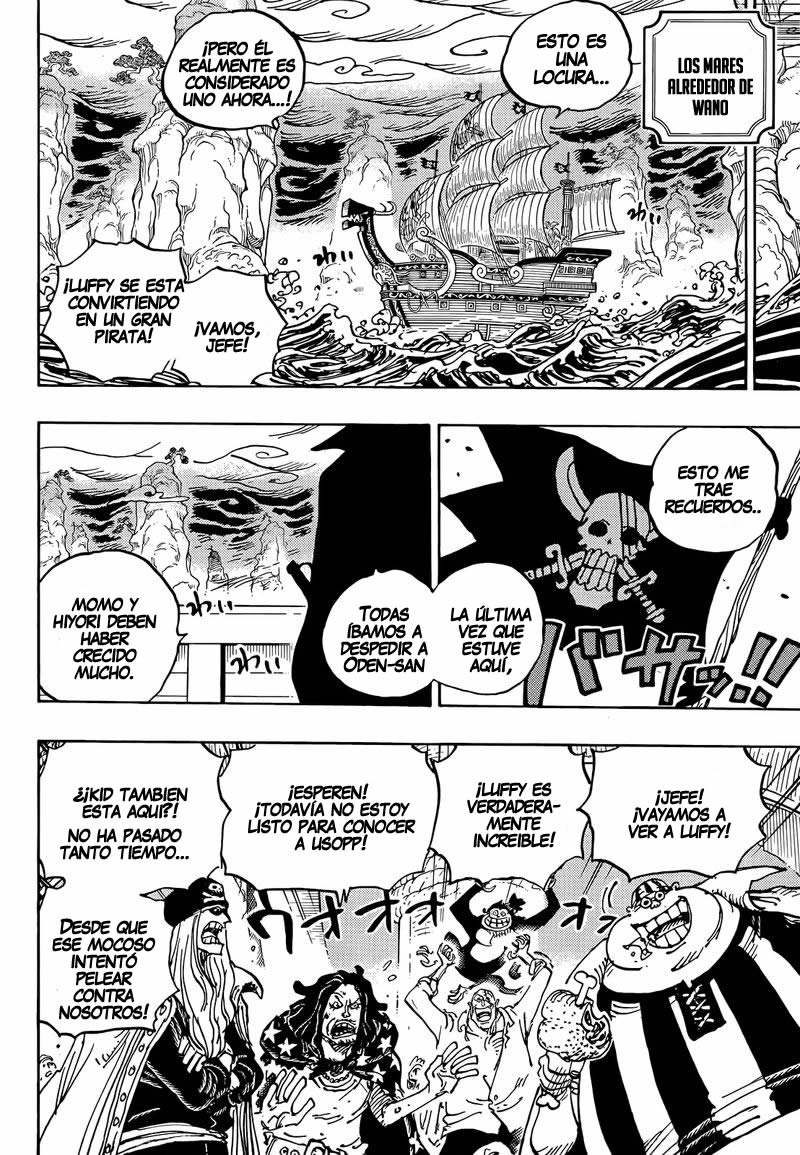 One Piece capítulo 1054 página 8