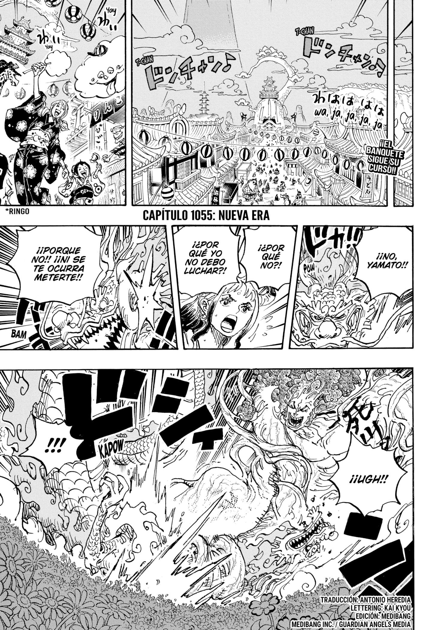 One Piece capítulo 1055 página 3