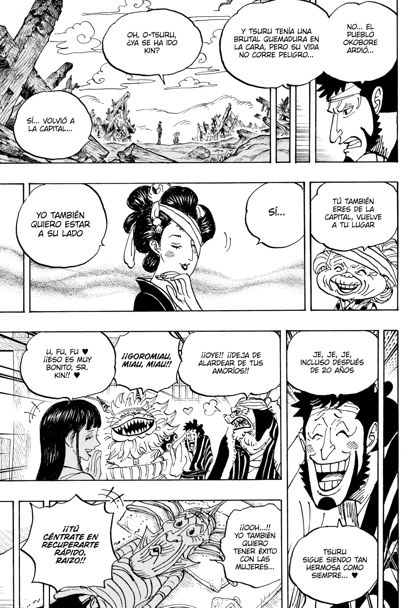 One Piece capítulo 1056 página 3