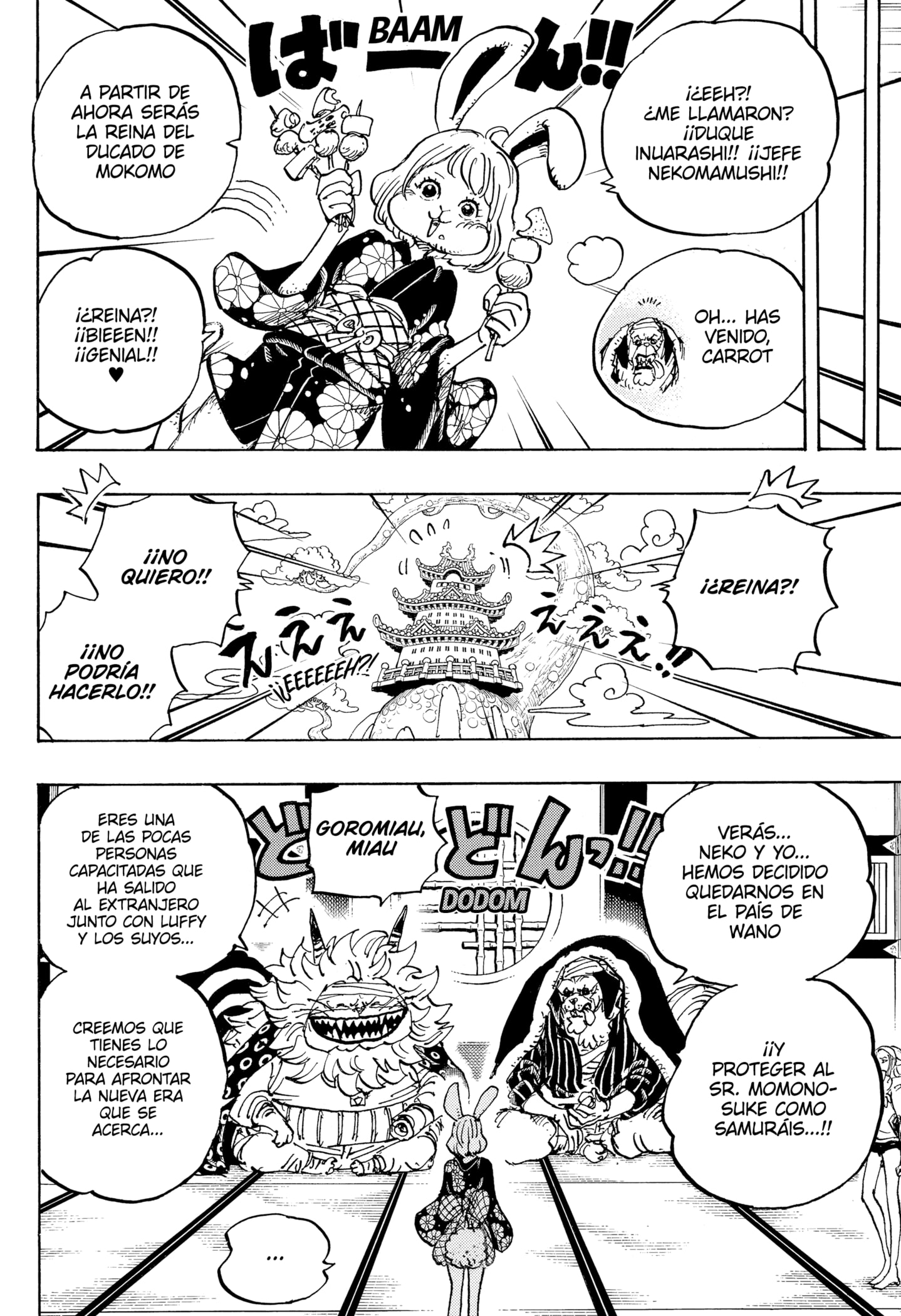 One Piece capítulo 1056 página 4