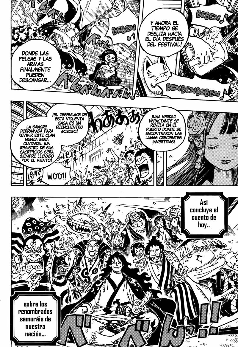 One Piece capítulo 1057 página 17