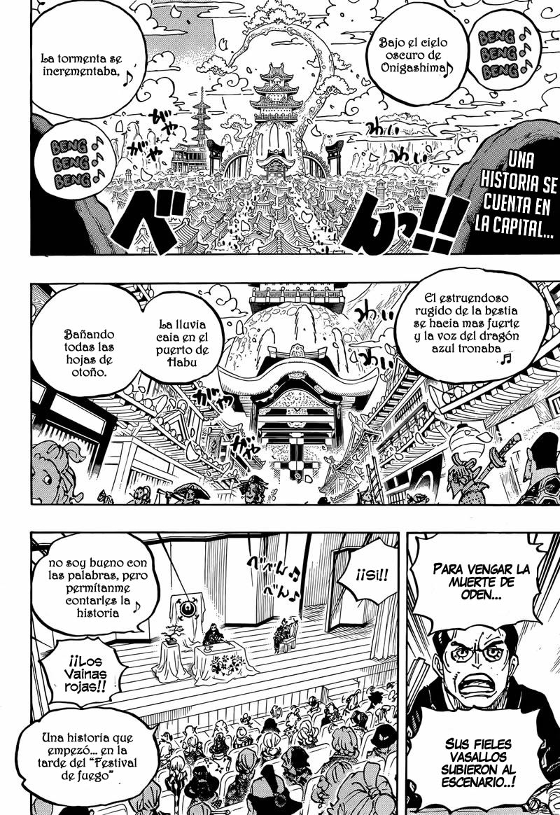 One Piece capítulo 1057 página 4