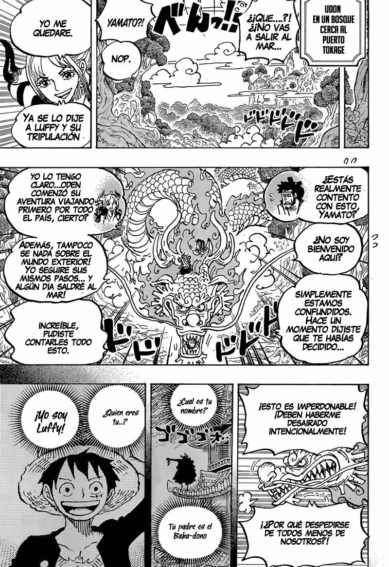 One Piece capítulo 1057 página 5
