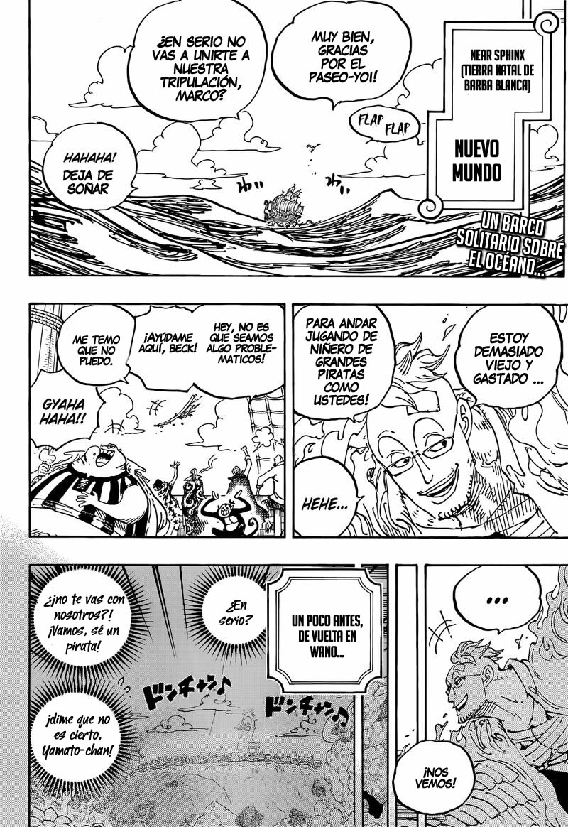 One Piece capítulo 1059 página 3
