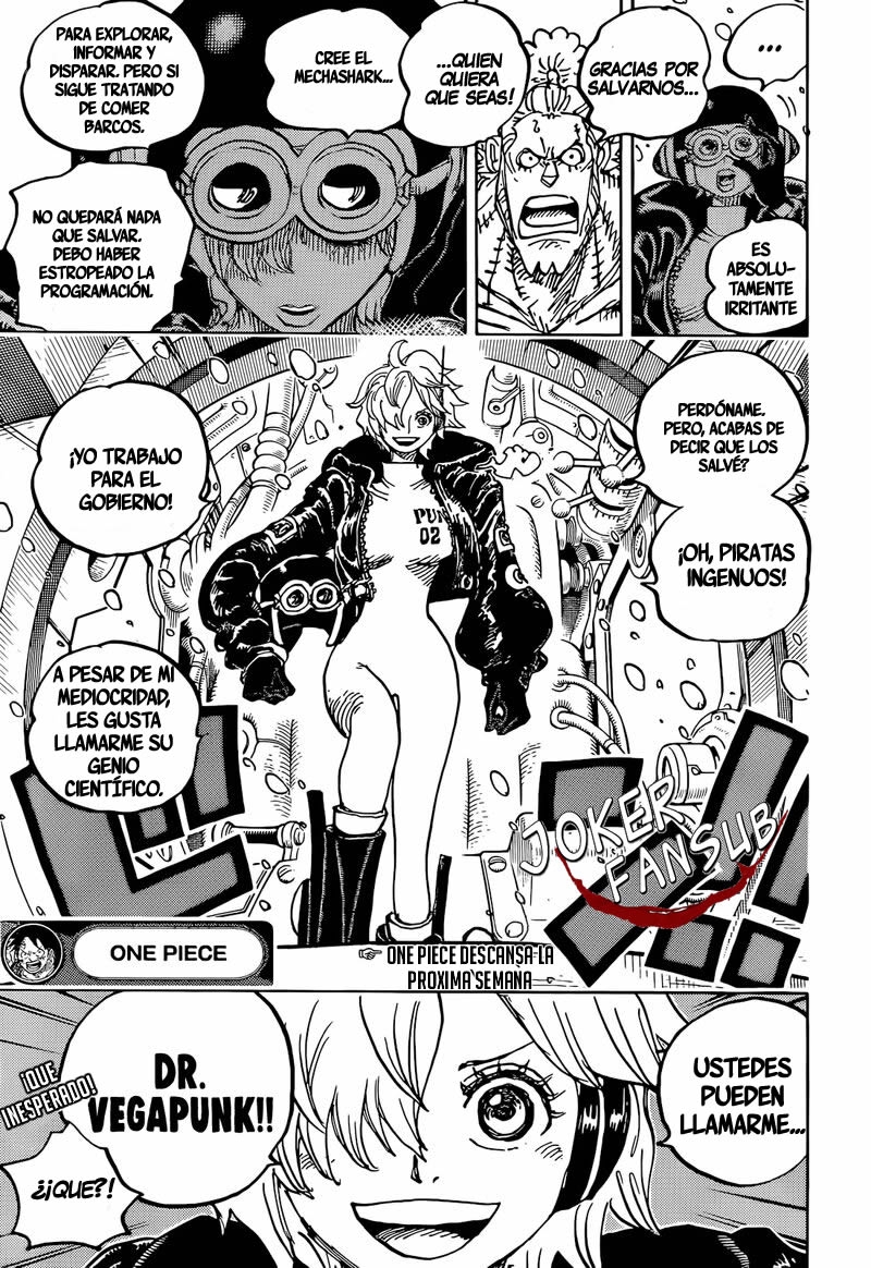 One Piece capítulo 1061 página 14
