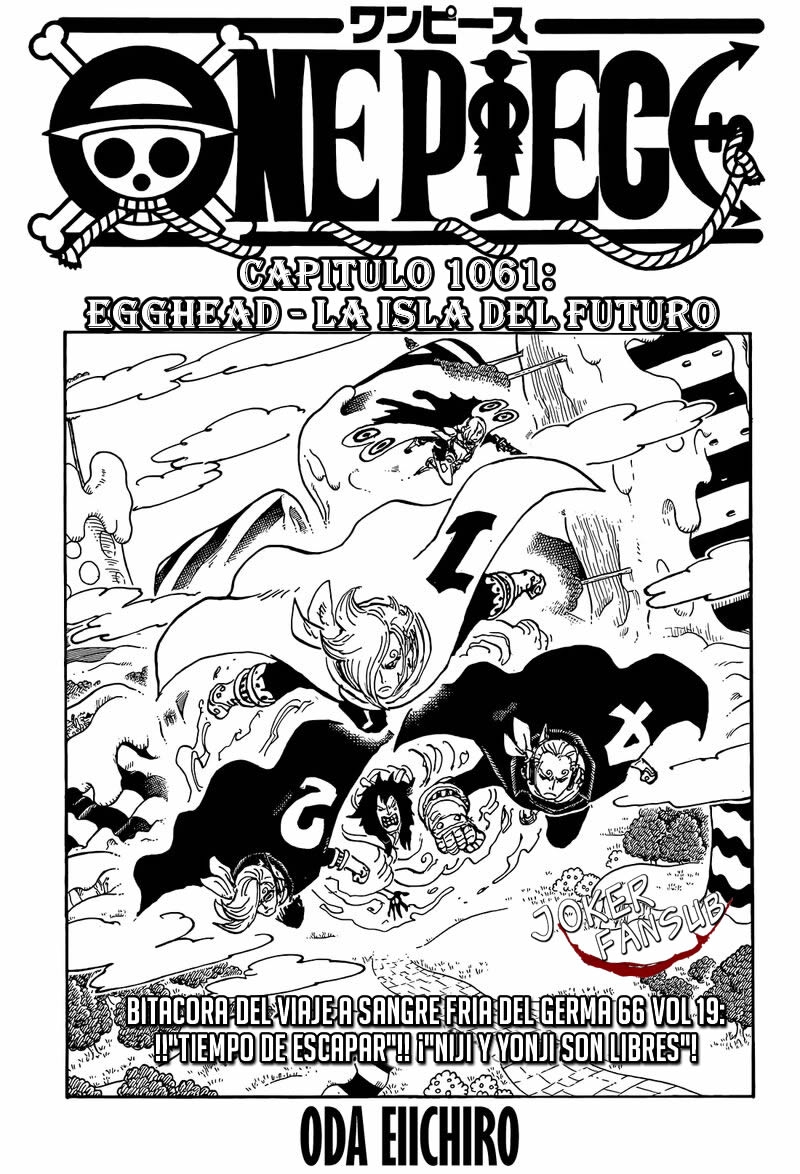 One Piece capítulo 1061 página 2