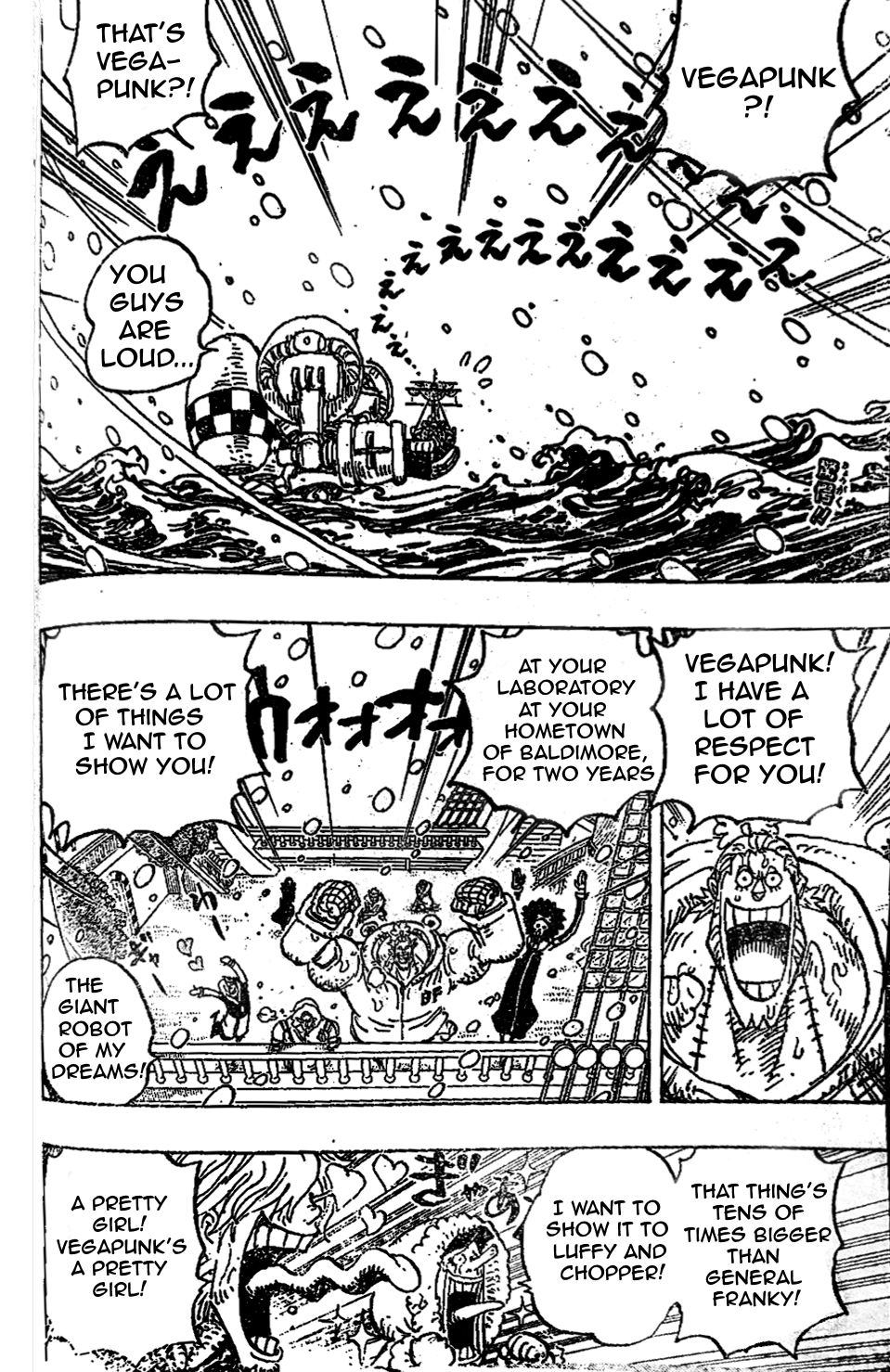 One Piece capítulo 1062 página 2