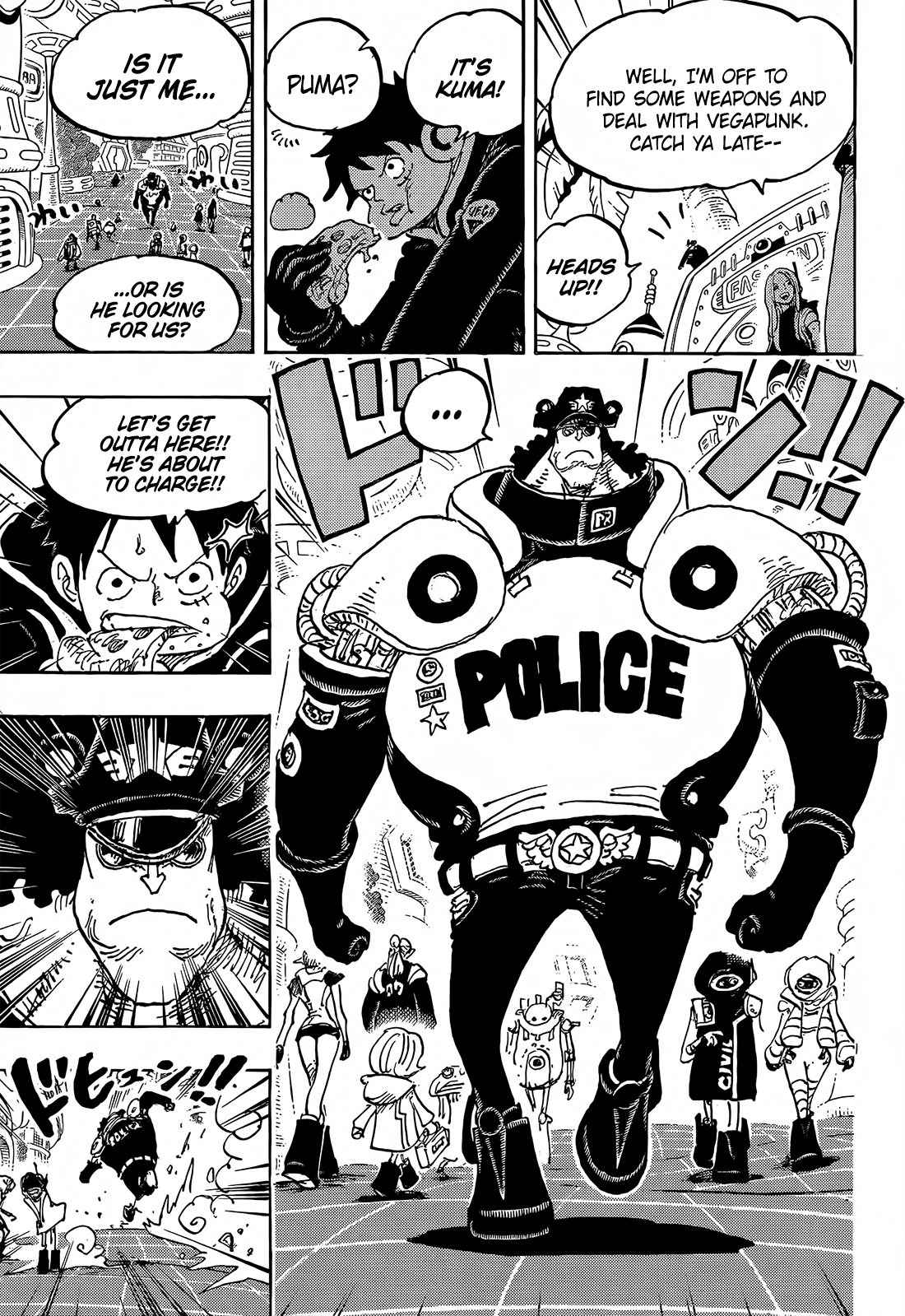One Piece capítulo 1063 página 5