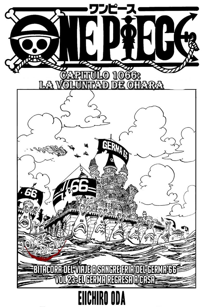 One Piece capítulo 1066 página 2