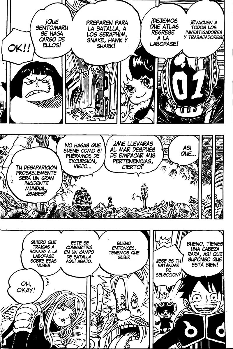 One Piece capítulo 1068 página 12