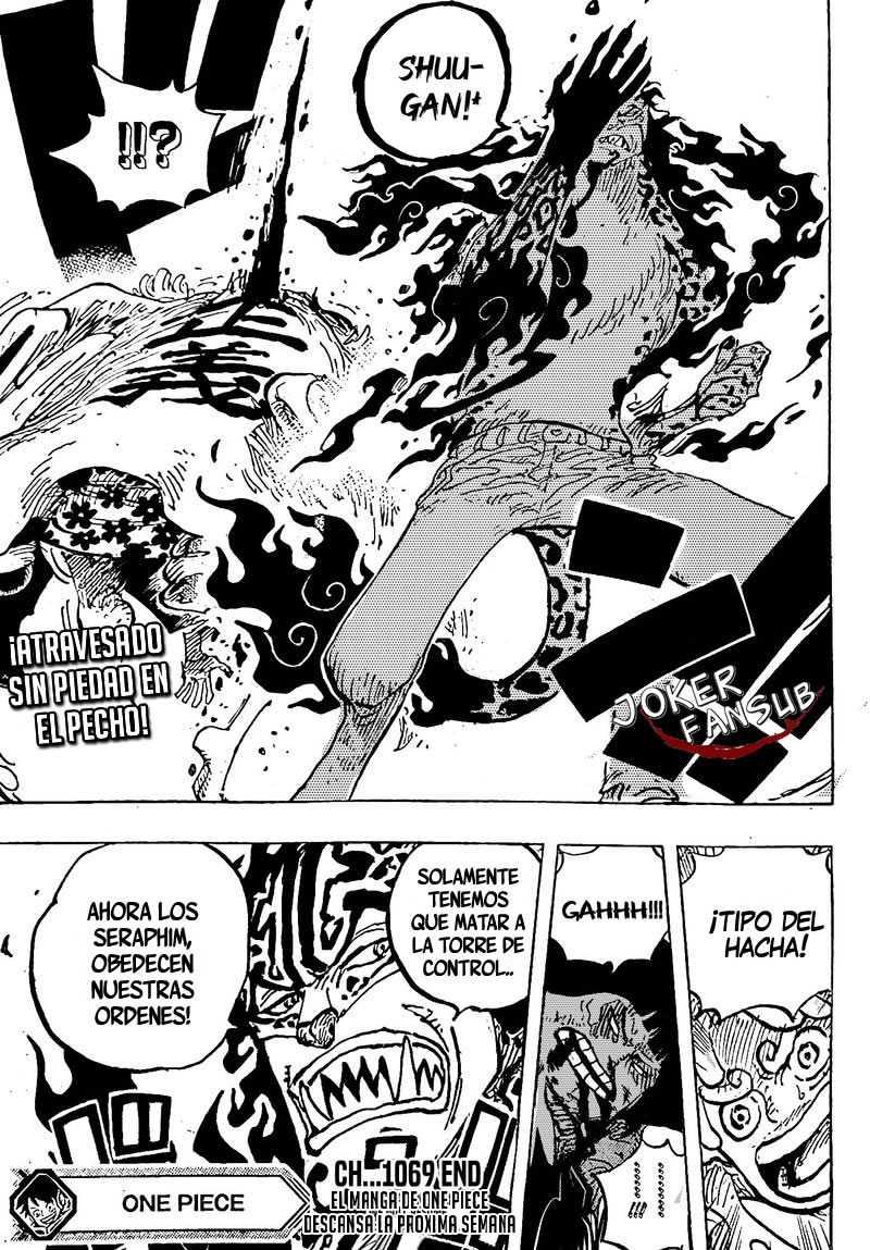 One Piece capítulo 1069 página 15