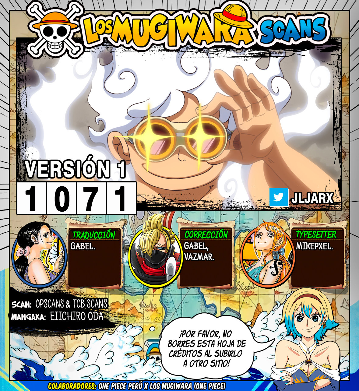 One Piece capítulo 1071 página 1