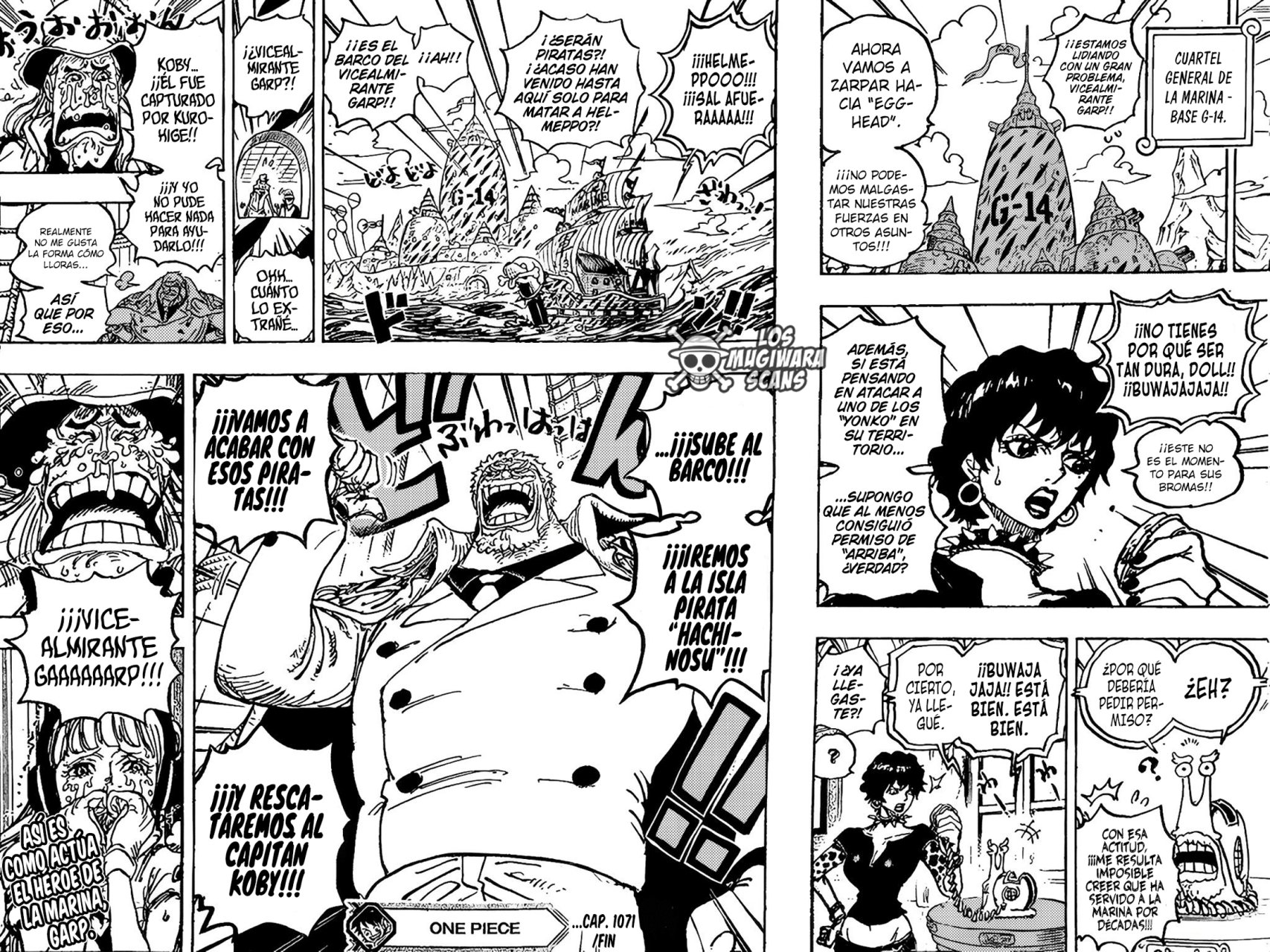 One Piece capítulo 1071 página 16
