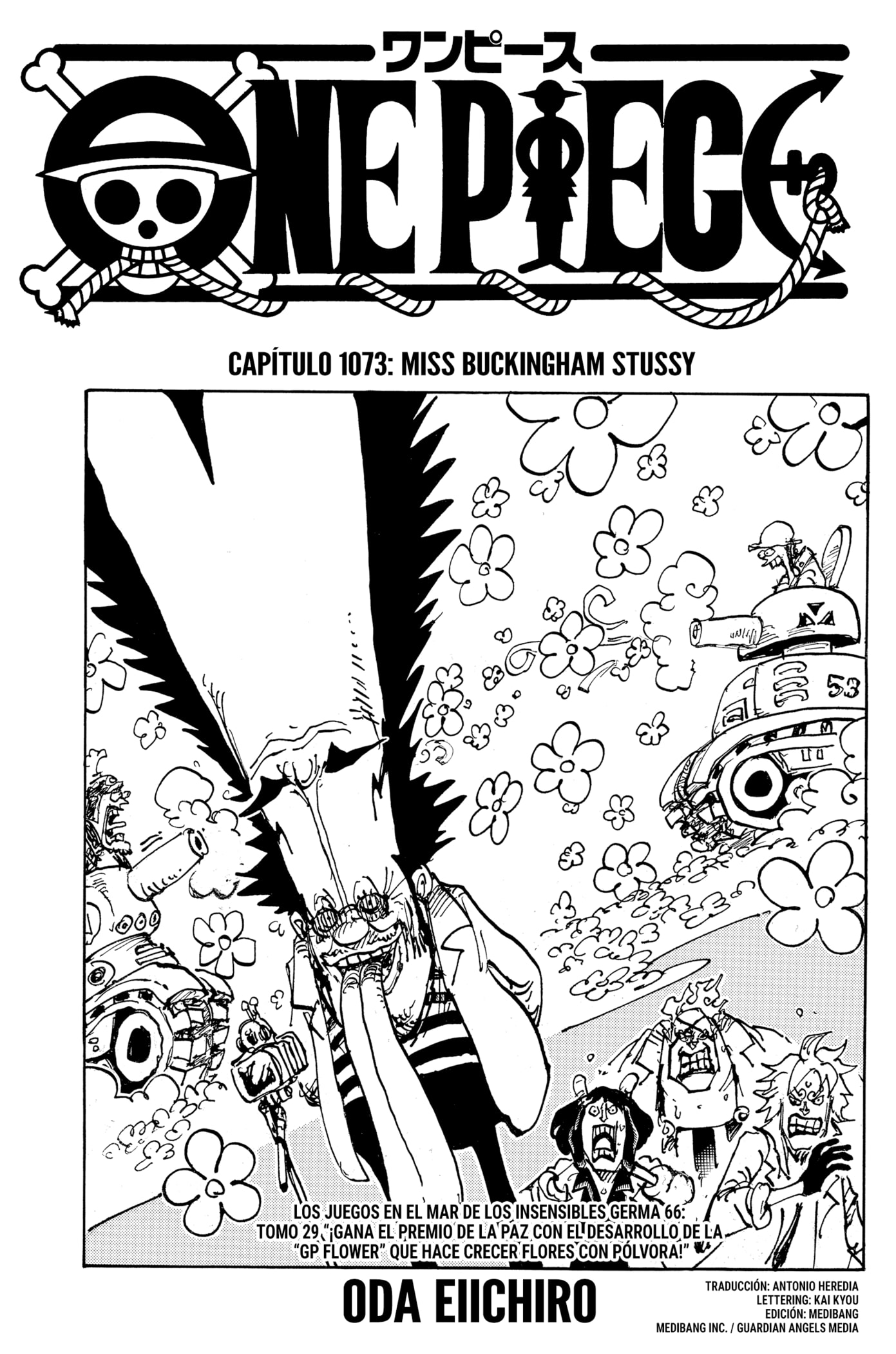 One Piece capítulo 1073 página 1