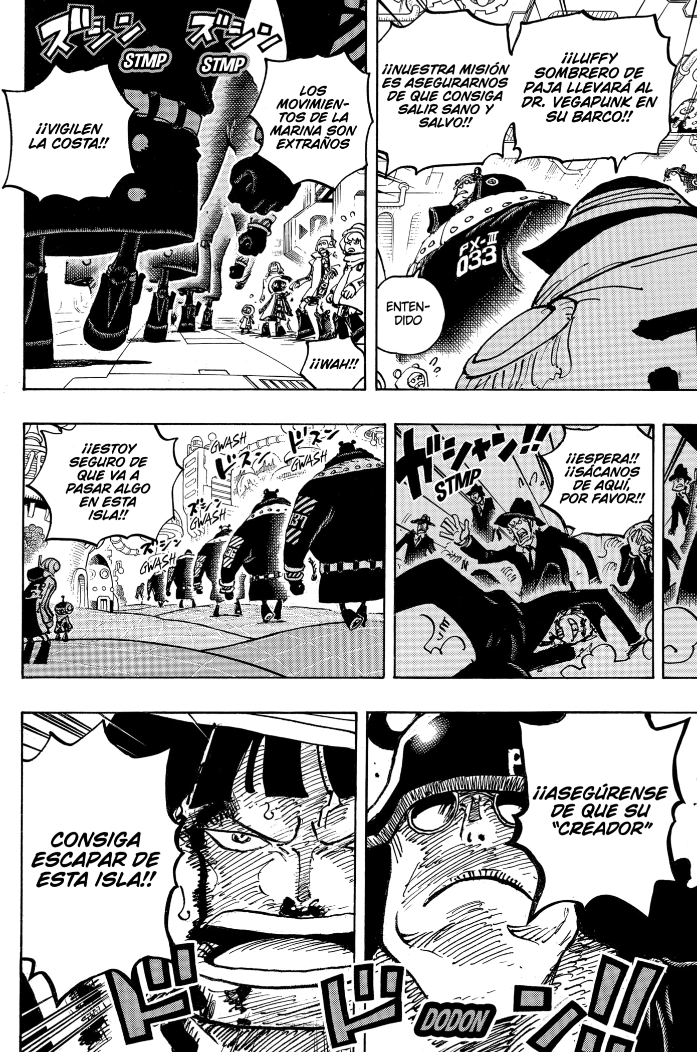 One Piece capítulo 1074 página 6