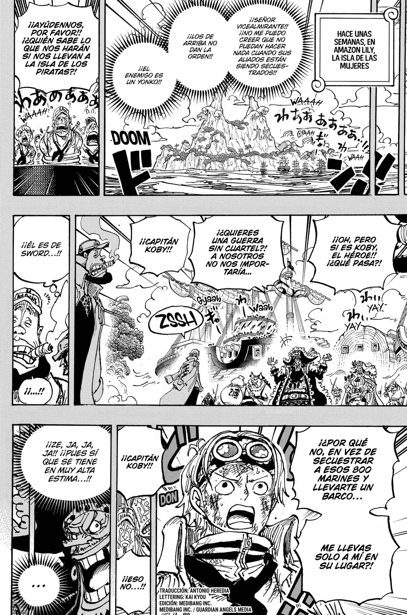 One Piece capítulo 1088 página 5