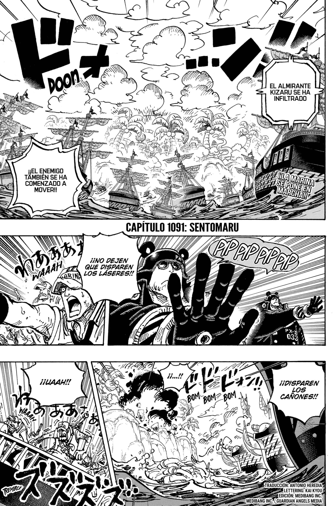 One Piece capítulo 1091 página 4
