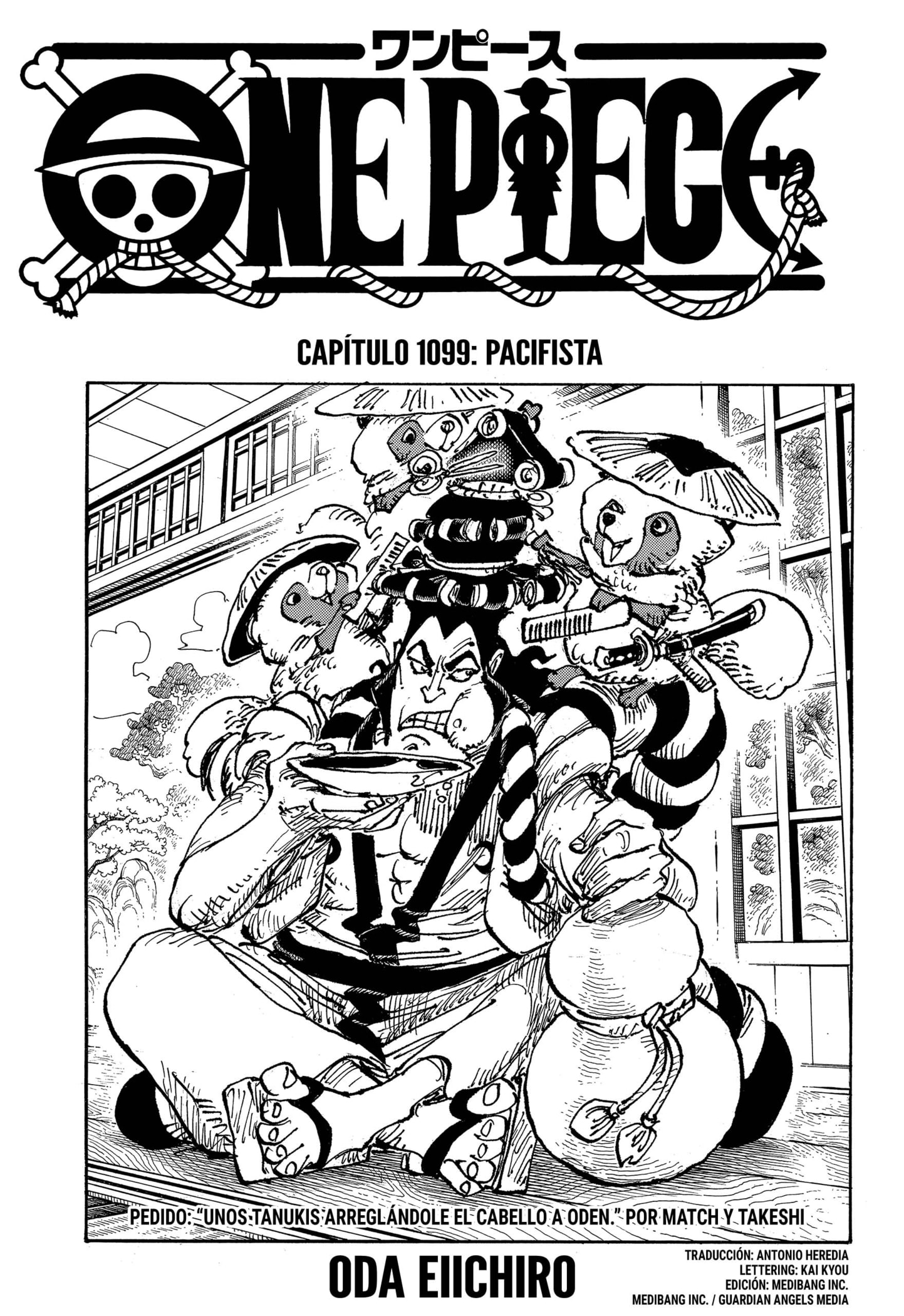 One Piece capítulo 1099 página 1