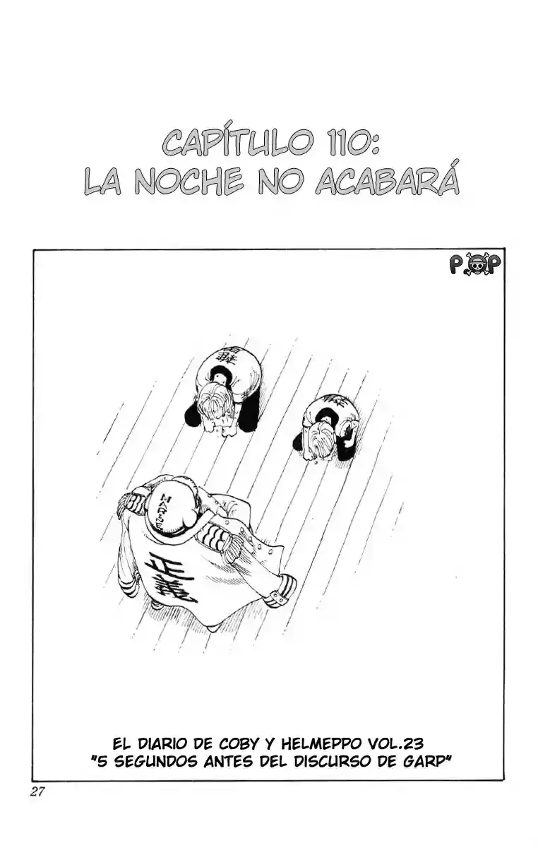 One Piece capítulo 110 página 1