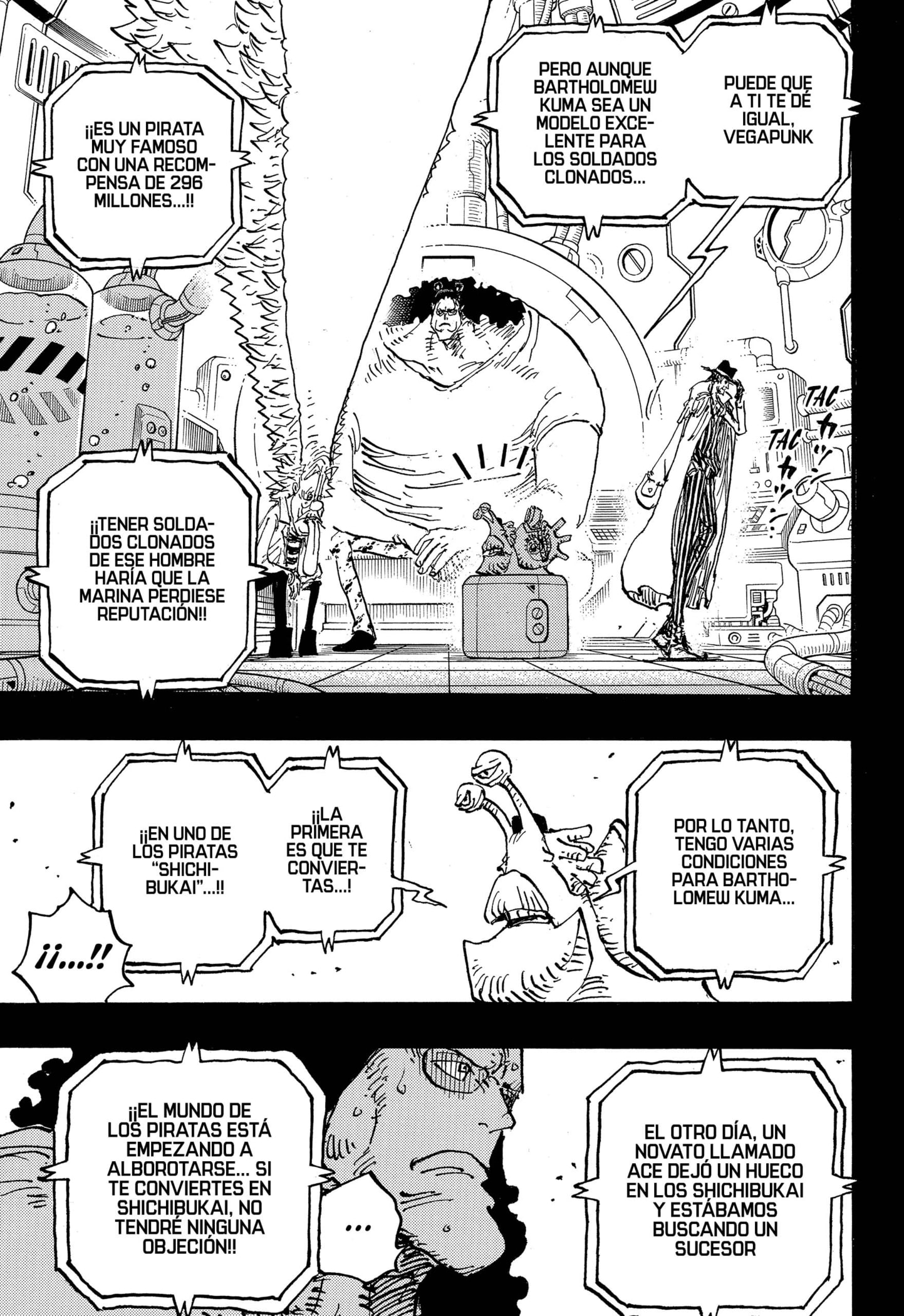 One Piece capítulo 1100 página 3