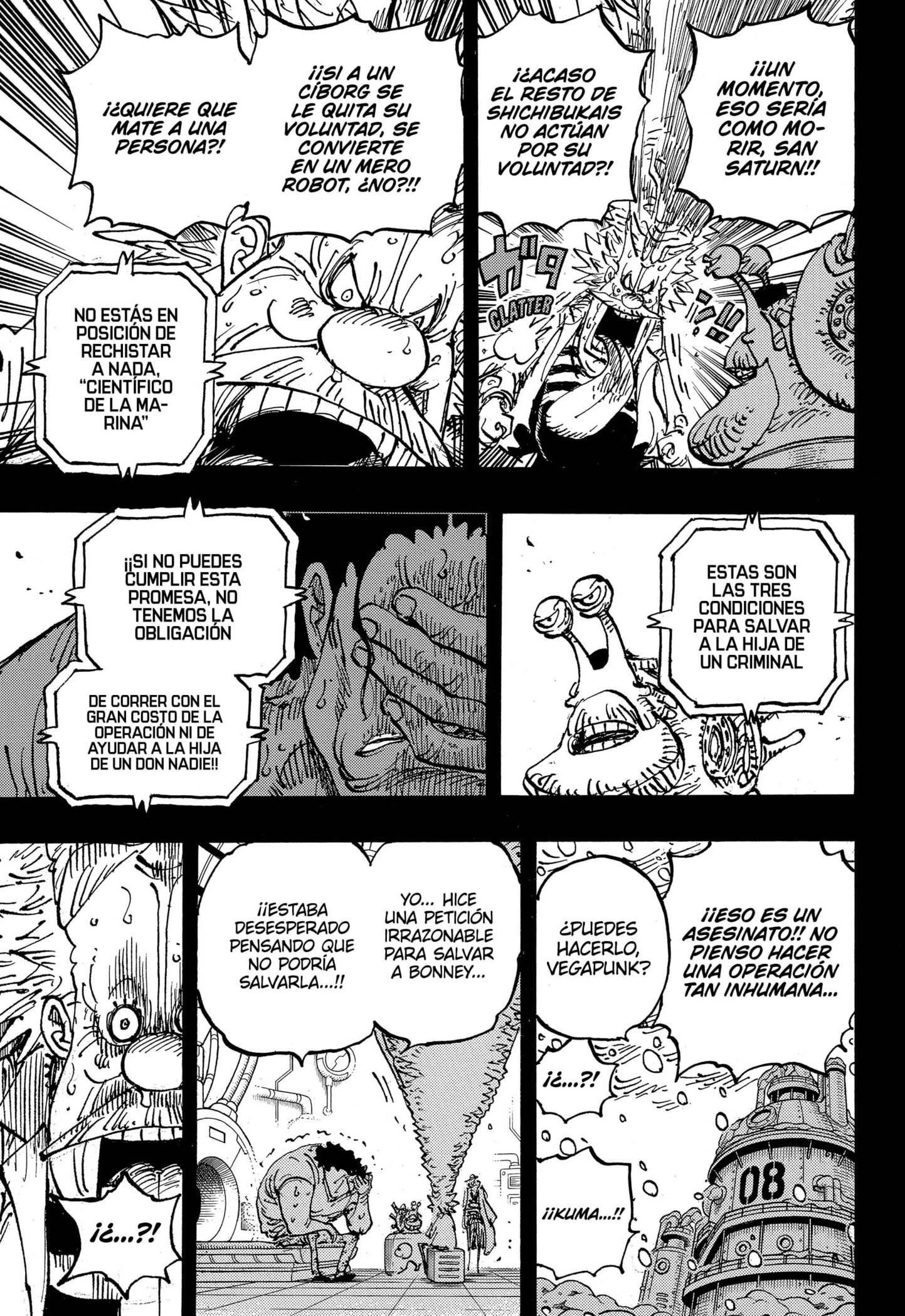 One Piece capítulo 1100 página 5