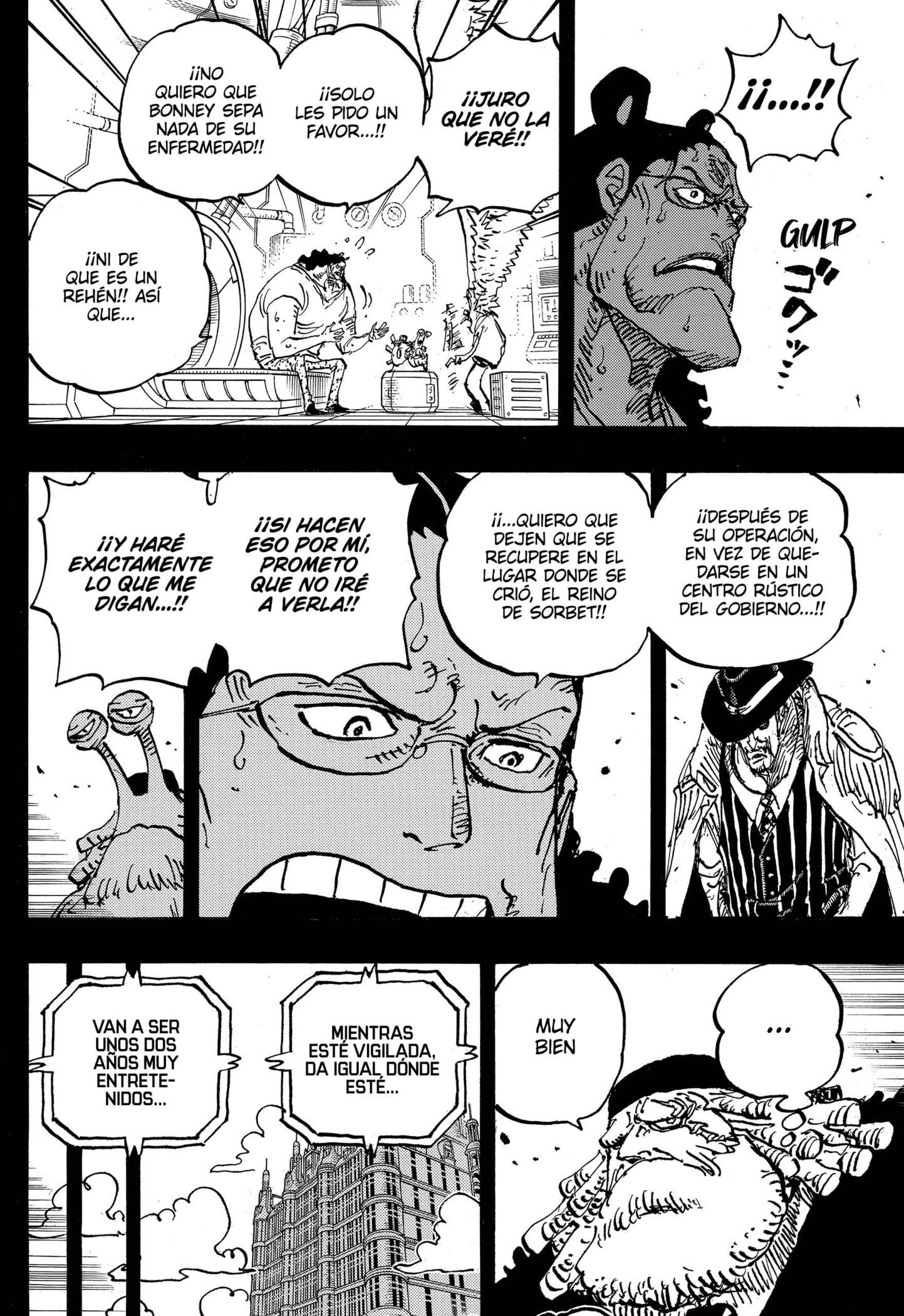 One Piece capítulo 1100 página 8