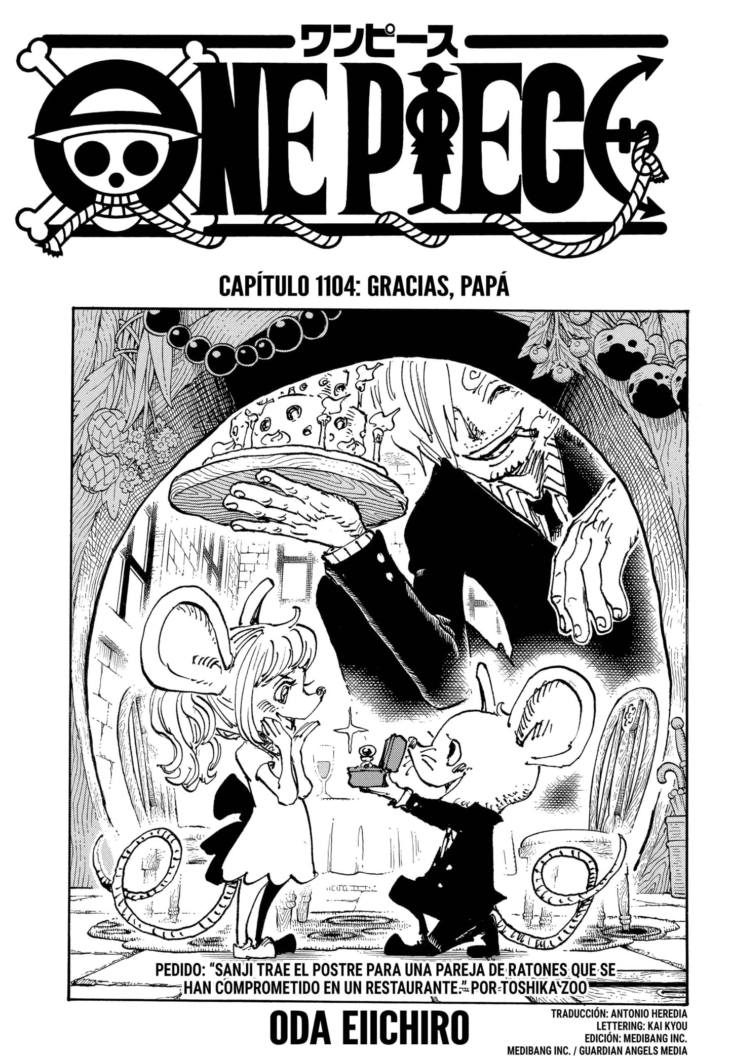 One Piece capítulo 1104 página 1
