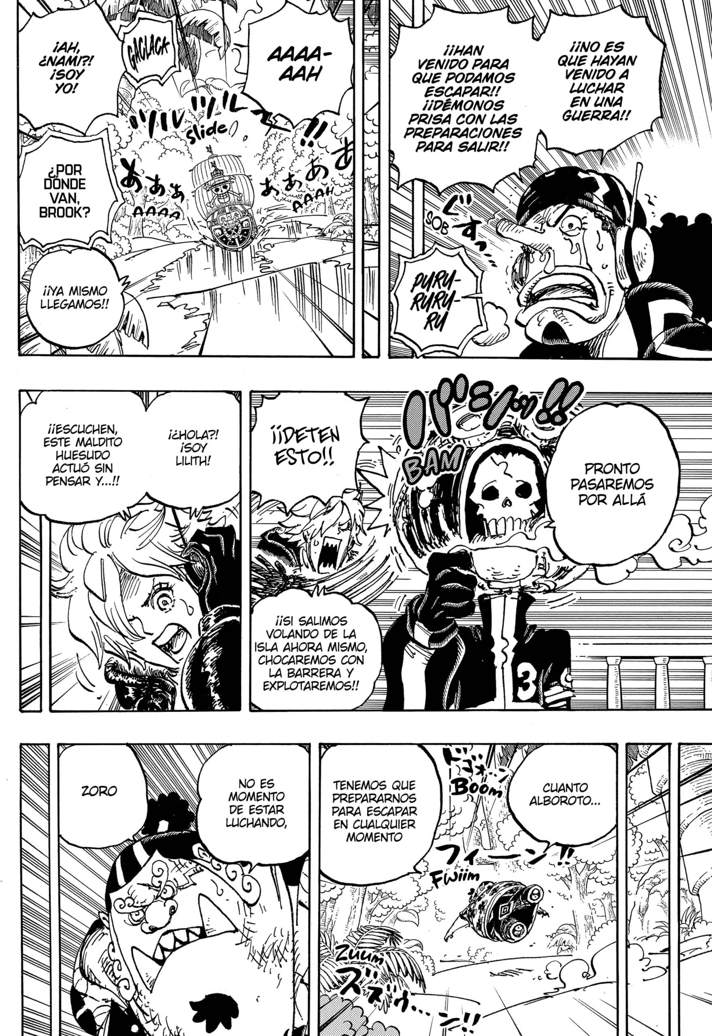 One Piece capítulo 1107 página 6