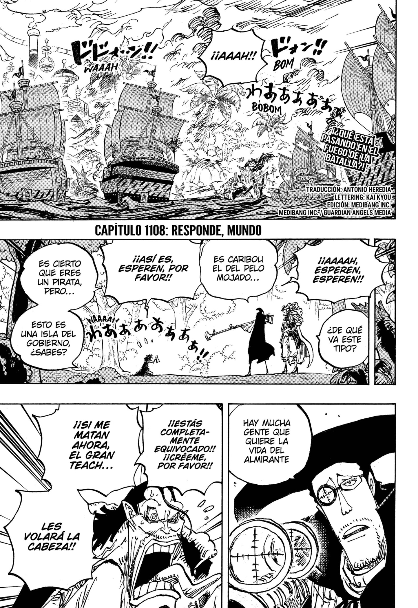 One Piece capítulo 1108 página 4