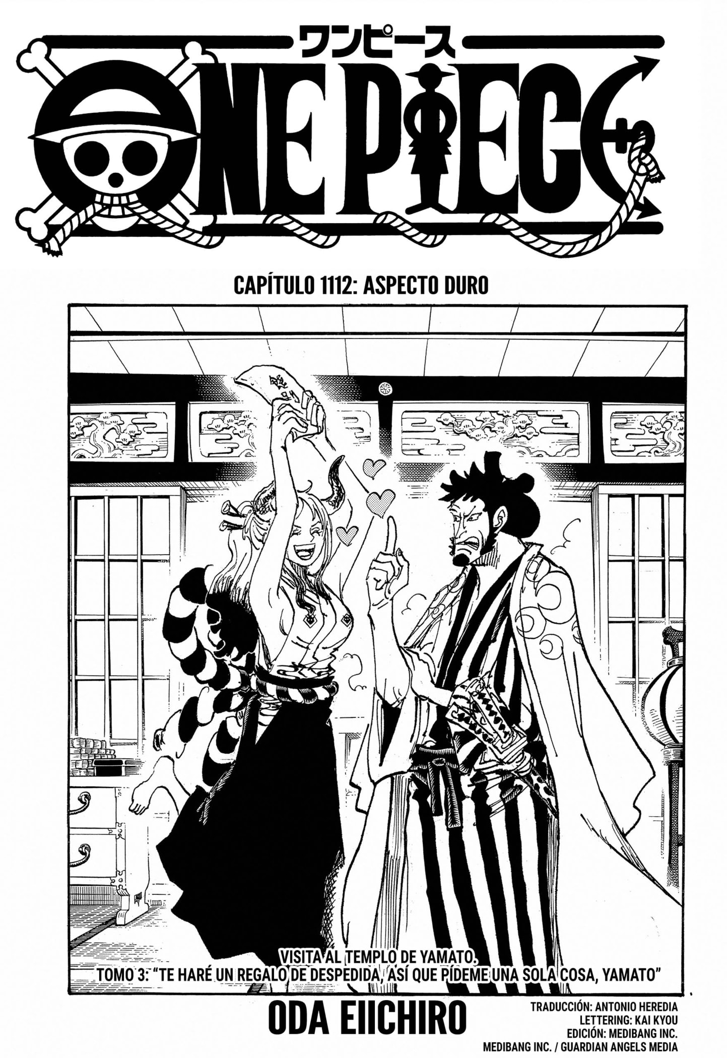One Piece capítulo 1112 página 1