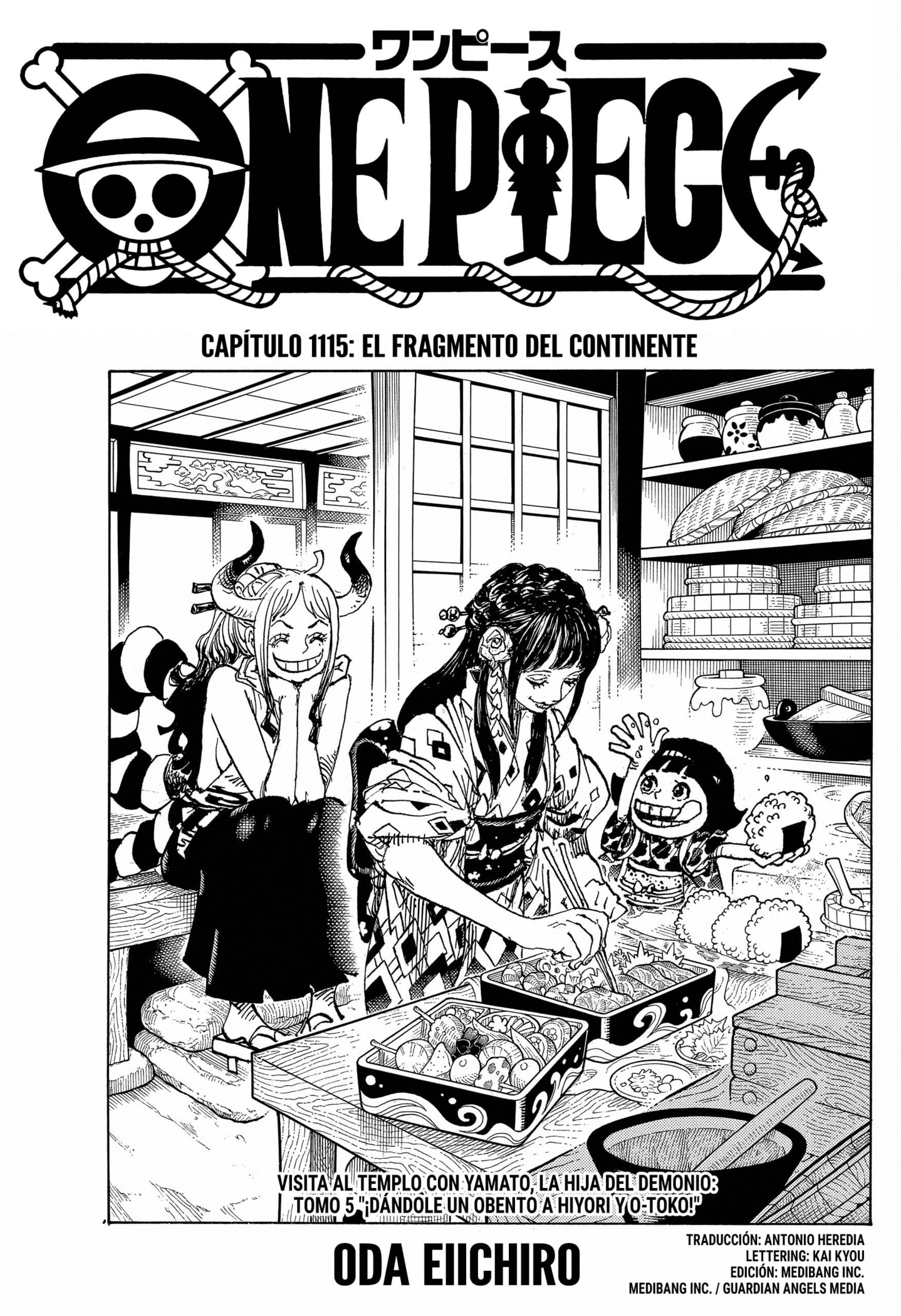 One Piece capítulo 1115 página 1